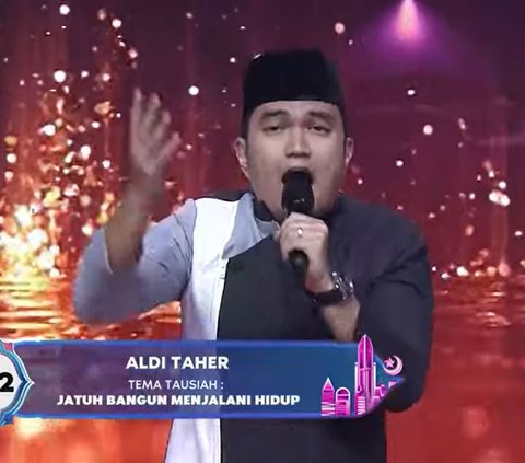 Tausiah Aldi Taher Bikin Merinding soal 'Jatuh Bangun Menjalani Hidup', Satu Studio Kagum