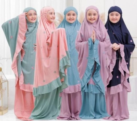 10 Latest Recommendations for Children's Prayer Clothes in 2024, Perfect for Looking Beautiful during Eid