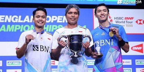 Disambut Meriah, Ini Momen Kepulangan Pebulu Tangkis Indonesia yang Juara di All England 2024