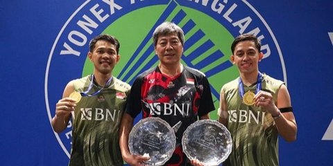 Disambut Meriah, Ini Momen Kepulangan Pebulu Tangkis Indonesia yang Juara di All England 2024