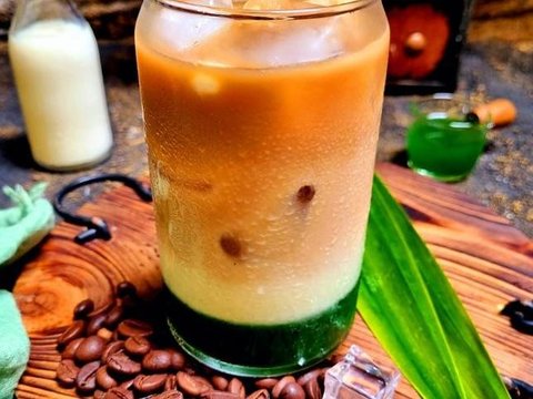 Resep Es Pandan Kopi