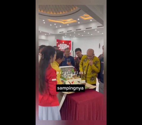 Viral Ulang Tahunnya Dirayakan Bareng Caleg PSI, Ketua KPU: Kue dari Saya Sendiri