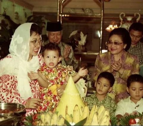 Dirawat Sejak Kecil, Intip Potret  Kebersamaan Danvy Rukmana Putri Pertama Annisa Trihapsari Bareng Tutut Soeharto