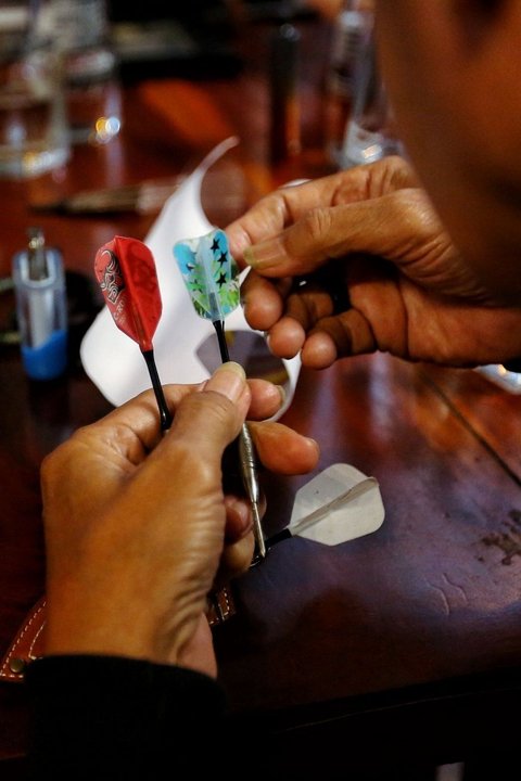 FOTO: Melihat Kompetisi Profesional Darts Nasional Pertama Kali Digelar di Indonesia