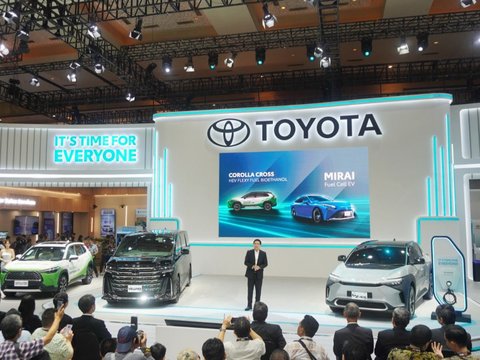 Toyota Prepares New Electric and Hybrid Cars to Enliven the Indonesian Market