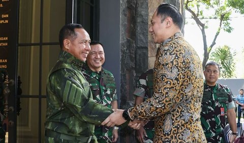 AHY Temui Panglima TNI