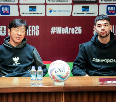 FOTO: Jelang Laga Kualifikasi Piala Dunia 2026, Pelatih Timnas Shin Tae-yong Sebut Tiga Pemain Tim Garuda Absen Lawan Vietnam