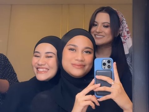 Cantiknya Azizah Salsha jadi Model Busana Muslim, Penampilannya Berhijab Disebut 'Ukhti'