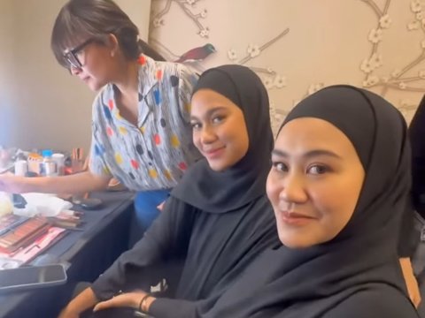 Cantiknya Azizah Salsha jadi Model Busana Muslim, Penampilannya Berhijab Disebut 'Ukhti'