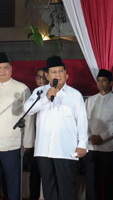 Prabowo pun juga mendapat banyak ucapan dari para pemimpin dunia yang memantau jalannya pemilu Indonesia. Foto: Liputan6.com / Herman Zakharia<br>