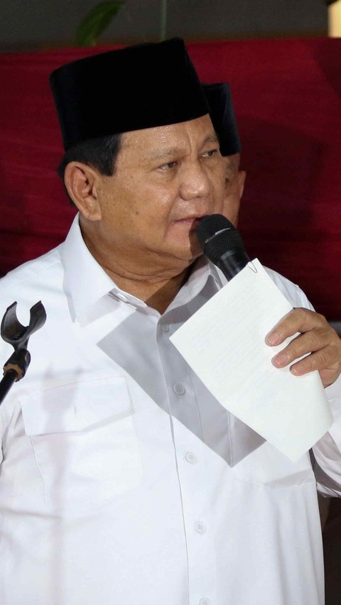 Pesan Prabowo untuk Masyarakat yang Tak Memilihnya: Beri Kami Kesempatan
