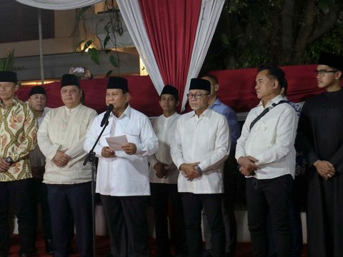 Prabowo's Message to the People Who Didn't Vote for Him: Give Us a Chance