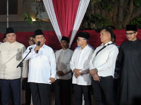 Prabowo's Message to the People Who Didn't Vote for Him: Give Us a Chance