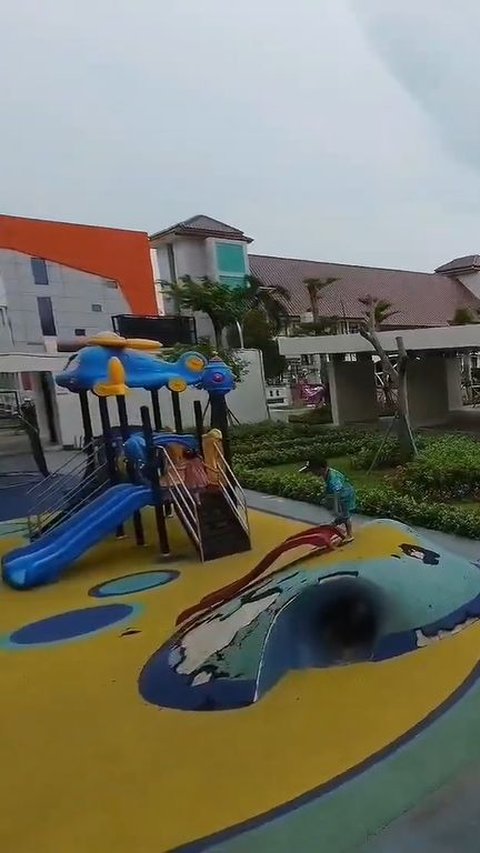 Serunya Ngabuburit di Alun-Alun Pamulang, Ada Sarana Olahraga sampai Bermain Bersama Anak di Playground
