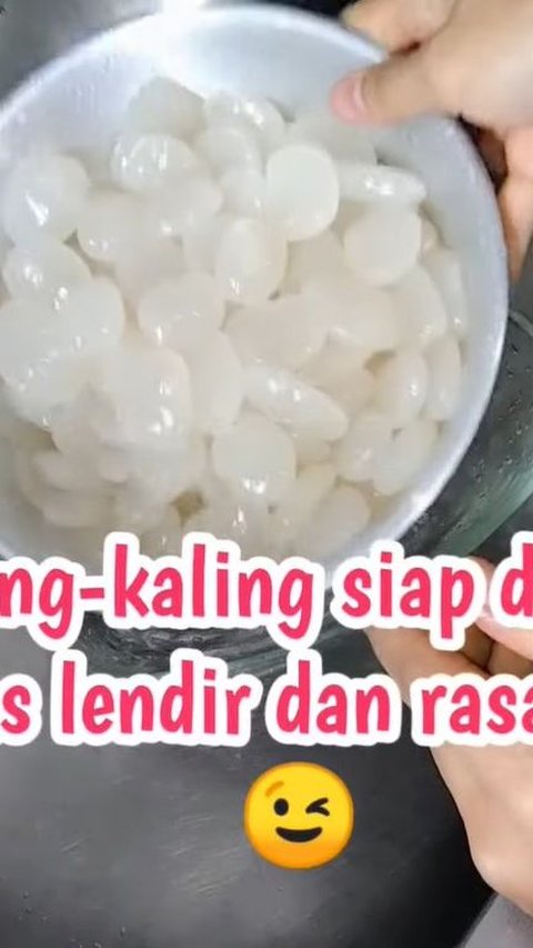 Kolang-kaling Sudah Bebas Lendir dan Tidak Berbau