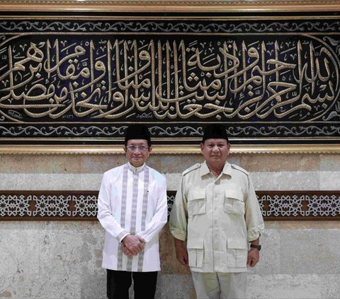 Imam Besar Istiqlal Ucapkan Selamat ke Prabowo-Gibran: InsyaAllah Semakin Jaya