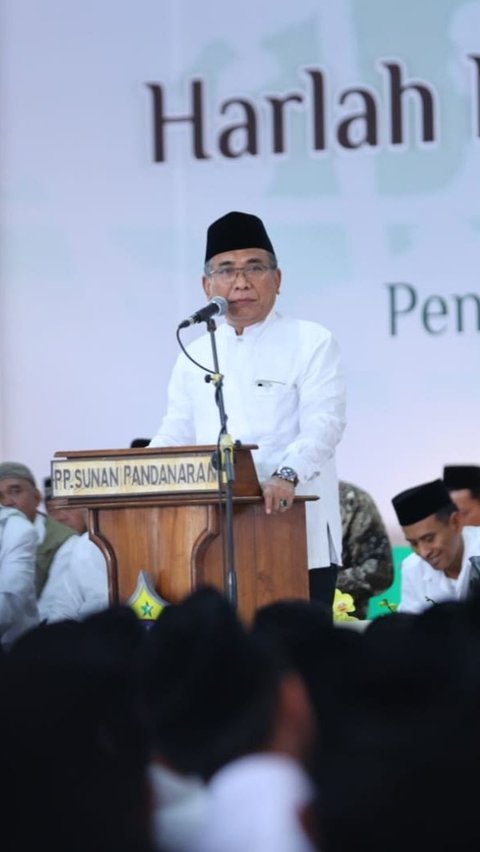 Ketum PBNU Gus Yahya Beri Selamat Prabowo Gibran, Singgung Jatah Menteri<br>