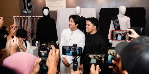 Bertabur Bintang, Intip Peluncuran Brand Fashion Muslim Thariq Halilintar dan Harris Vriza