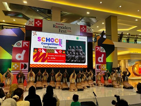 Full of Spirit, Several High Schools Enliven the Saman Dance Competition at Dream Day Ramadan Fest 2024