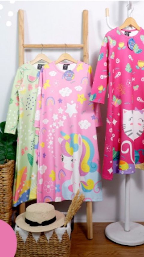 <b>Gamis Misha dari Kids Dairy </b>