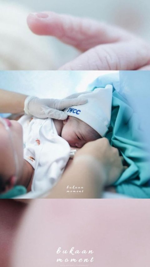 Jessica Mila pun melahirkan bayi perempuan yang diberi nama Kayrra Arunika Hasibuan