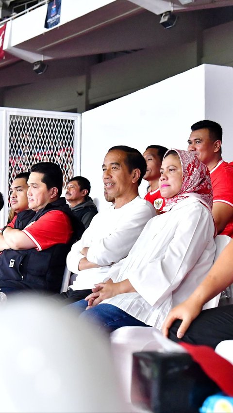 Jokowi Bersyukur Timnas Indonesia Menang 1-0 Lawan Vietnam: Alhamdulillah Kita Dapat Poin
