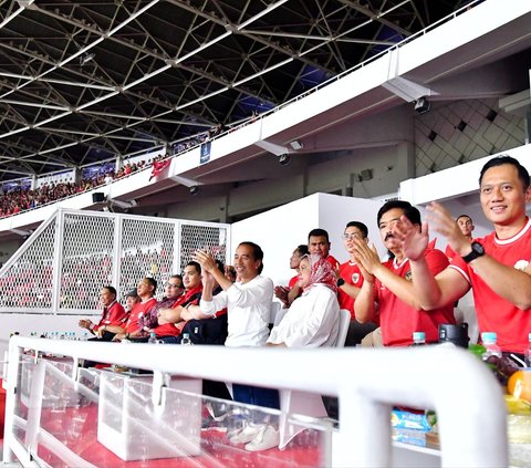 Jokowi Bersyukur Timnas Indonesia Menang 1-0 Lawan Vietnam: Alhamdulillah Kita Dapat Poin