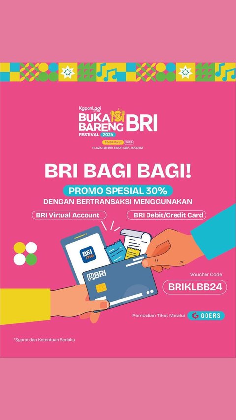 Siap-Siap Rasakan Keseruan di KapanLagi Buka Bareng BRI Festival 2024, Ada Deretan Selebriti Keren yang Bakal Hadir Lho