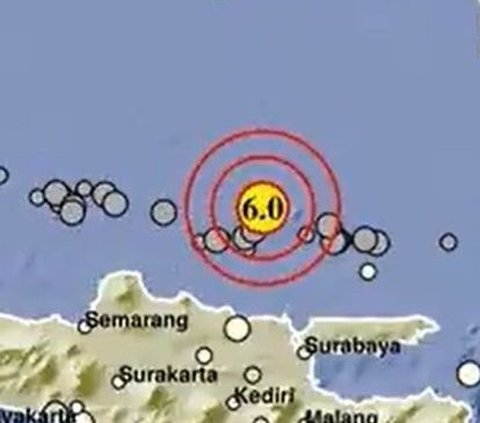 BMKG Ungkap Penyebab Gempa Magnitudo 6,0 Guncang Tuban