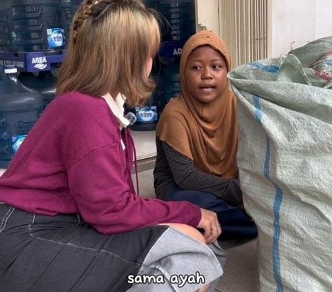 Kisah Bocah 9 Tahun yang Bantu Ayahnya Cari Rongsokan Ini Viral, Bikin Haru