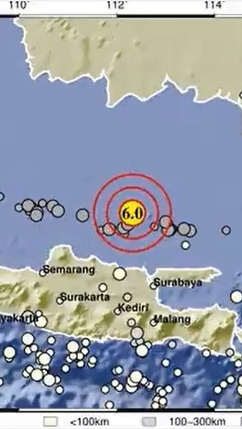 BMKG: 16 Kali Gempa Susulan Guncang Tuban, Terbesar Magnitudo 5,3