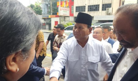 Sekjen Partai NasDem Hermawi Taslim mengatakan, pertemuan Prabowo dan Surya Paloh merupakan momentum silaturahmi. <br>