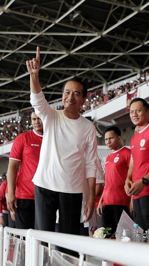 Gol Indonesia Vs Vietnam, Jokowi Geregetan Senang, Eks Panglima Tinju Udara<br>