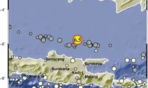 Kesaksian Warga Malang Saat Gempa M 6,5 Guncang Tuban: Lebih Kenceng Dibandingkan yang Pagi