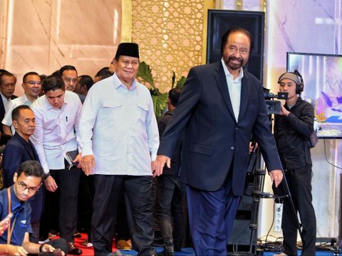 Prabowo dan Surya Paloh Gelar Pertemuan Tertutup di Nasdem Tower, Ini yang Dibahas