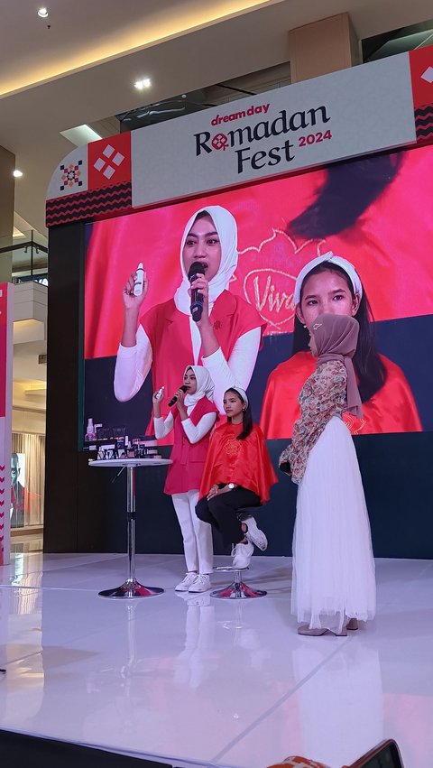 Tampil Glamour di Hari Raya, Viva Cosmetics Bagi-bagi Tips di Beauty Class Dream Day Ramadan Fest 2024