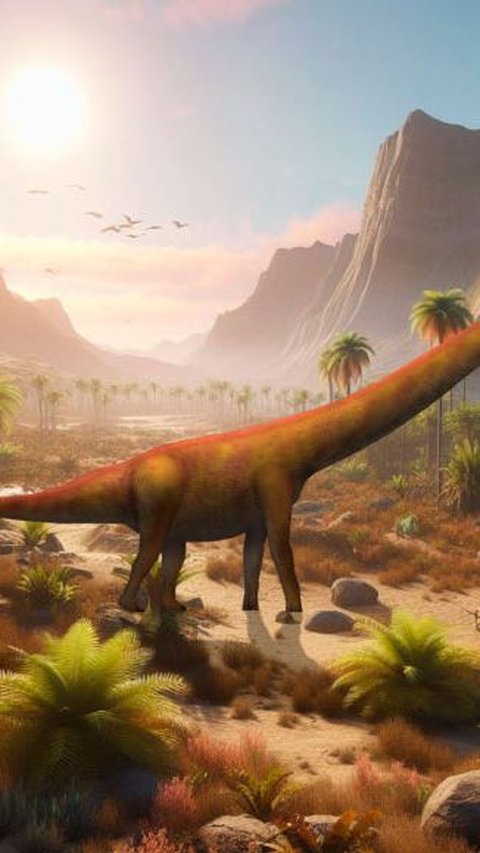 <b>Temuan Spesies Terbaru Titanosaurus di China, Bertahan pada Era Kapur</b><br>