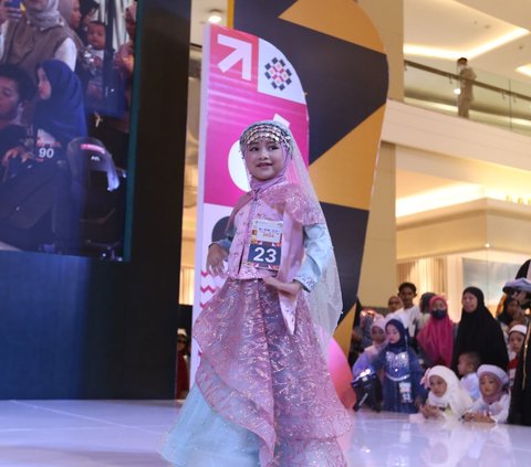 Delisa Aqila Putri Nasution, The Champion of Kids Muslim Fashion Competition 2024