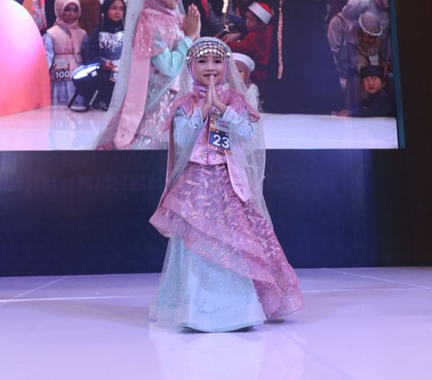 Delisa Aqila Putri Nasution, The Champion of Kids Muslim Fashion Competition 2024