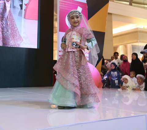 Delisa Aqila Putri Nasution, The Champion of Kids Muslim Fashion Competition 2024