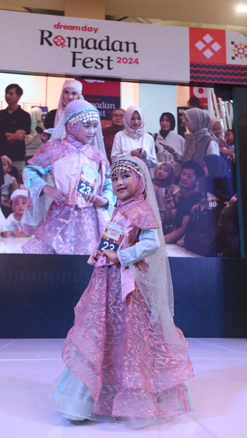 Delisa Aqila Putri Nasution, The Champion of Kids Muslim Fashion Competition 2024