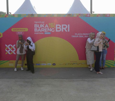 FOTO: Antusiasme Ribuan Pengunjung Serbu KapanLagi Buka Bareng BRI Festival 2024
