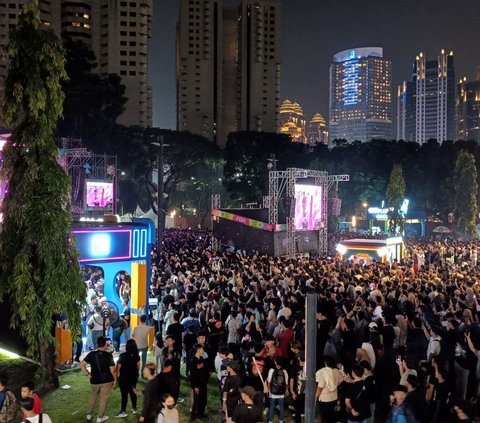 Ribuan Penonton Meriahkan Hari Pertama KapanLagi Buka Bareng BRI Festival 2024
