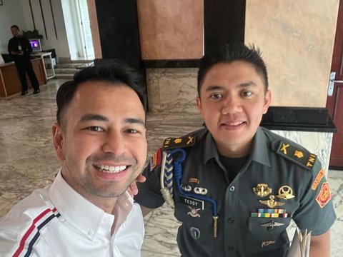 Potret Raffi Ahmad Bareng Mayor Teddy dan Asisten Ajudan Jokowi, Netizen 'Pak Mayor Senyum Dong'