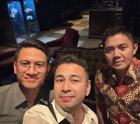 Potret Raffi Ahmad Bareng Mayor Teddy dan Asisten Ajudan Jokowi, Netizen 'Pak Mayor Senyum Dong'