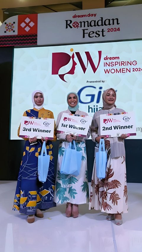 Congratulations! This is the Champion of Dream Inspiring Women 2024.