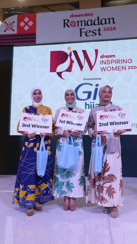 Congratulations! This is the Champion of Dream Inspiring Women 2024