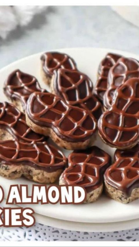 1. Resep Kue Kering Cokelat: Oreo Almond Cookies<br>