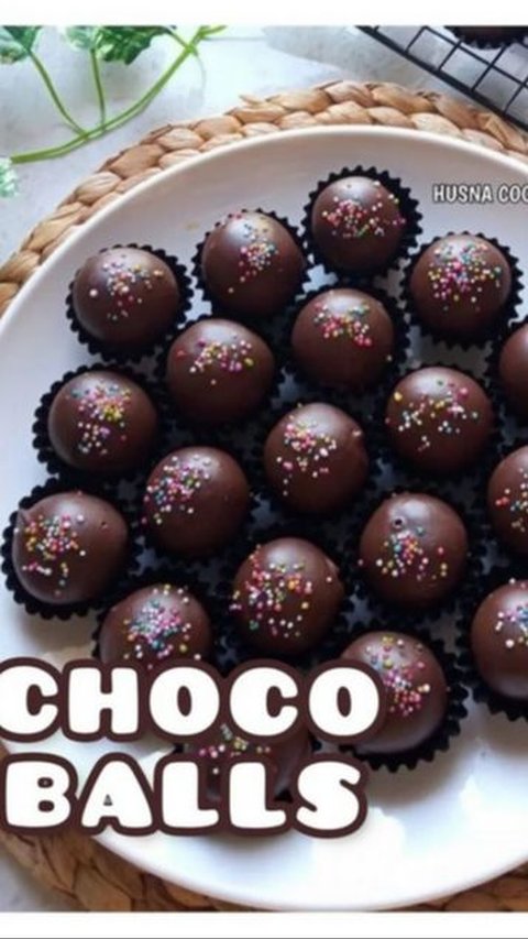 4. Resep Kue Kering Cokelat: Choco Balls<br>