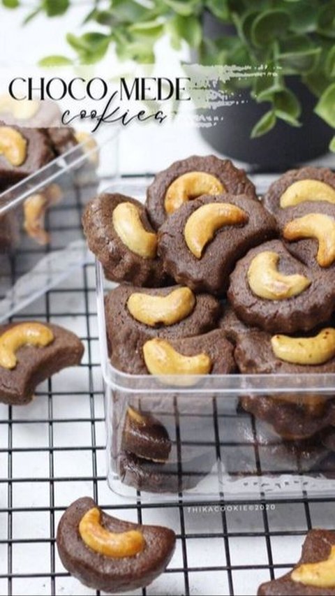 5. Resep Kue Kering Cokelat: Choco Mede Cookies<br>